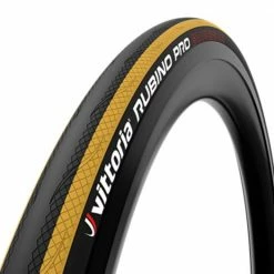Vittoria Rubino Pro IV Tyre/Tube Twin Pack 700 X 25 G2.0 Tan/Black