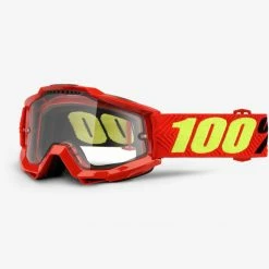 100% Accuri Enduro MTB Goggles Saarinen With Clear Lens