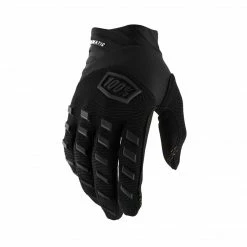 100% Airmatic II Gloves Black & Charcoal Apparel