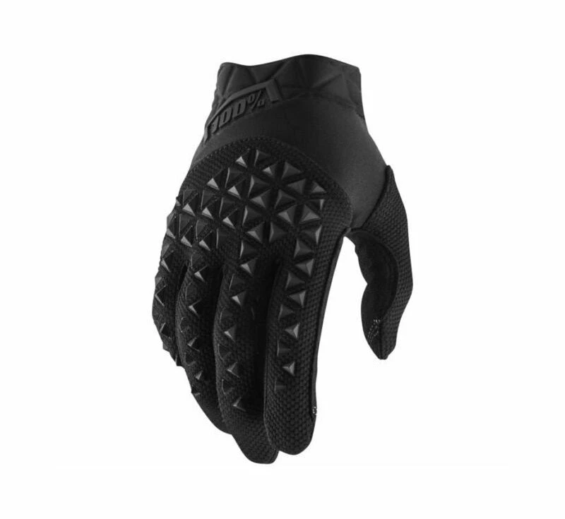 100% Airmatic Youth Gloves Black & Charcoal 1 100% Airmatic Youth Gloves Black & Charcoal