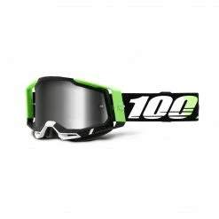 100% Armega Goggle Solaris With HiPER Red Mirror Lens Accessories