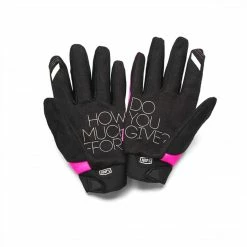 Apparel 100% Brisker Women’s Cold Weather Gloves Neon Pink & Black