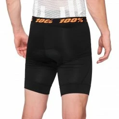 100% Crux Men's Liner Shorts Black Apparel