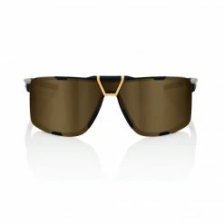 100% Eastcraft Soft Tact Black With Soft Gold Mirror Lens Apparel
