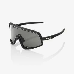 100% Glendale Sunglasses Black With Smoke Lens