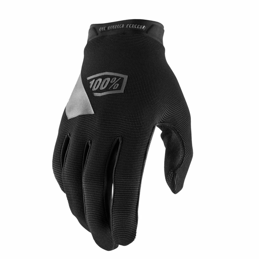 Apparel 100% Ridecamp Gloves Black/Charcoal 1 Apparel 100% Ridecamp Gloves Black/Charcoal