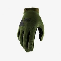 Apparel 100% Ridecamp Gloves Fatigue Green