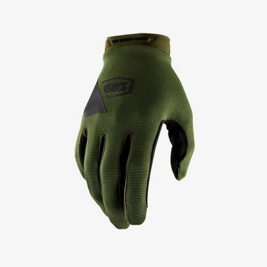 Apparel 100% Ridecamp Gloves Fatigue Green 1 Apparel 100% Ridecamp Gloves Fatigue Green