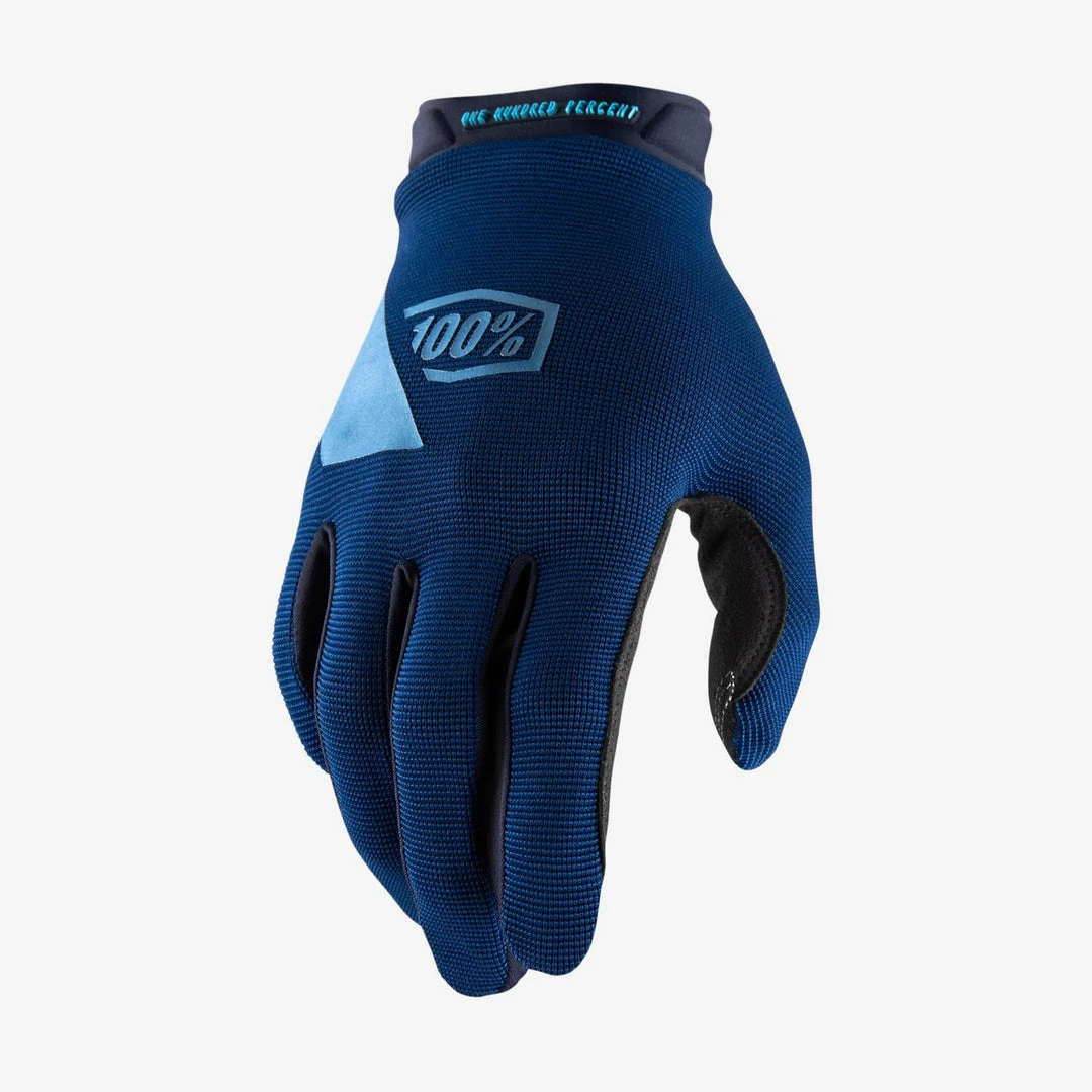 100% Ridecamp Gloves Navy 1 100% Ridecamp Gloves Navy