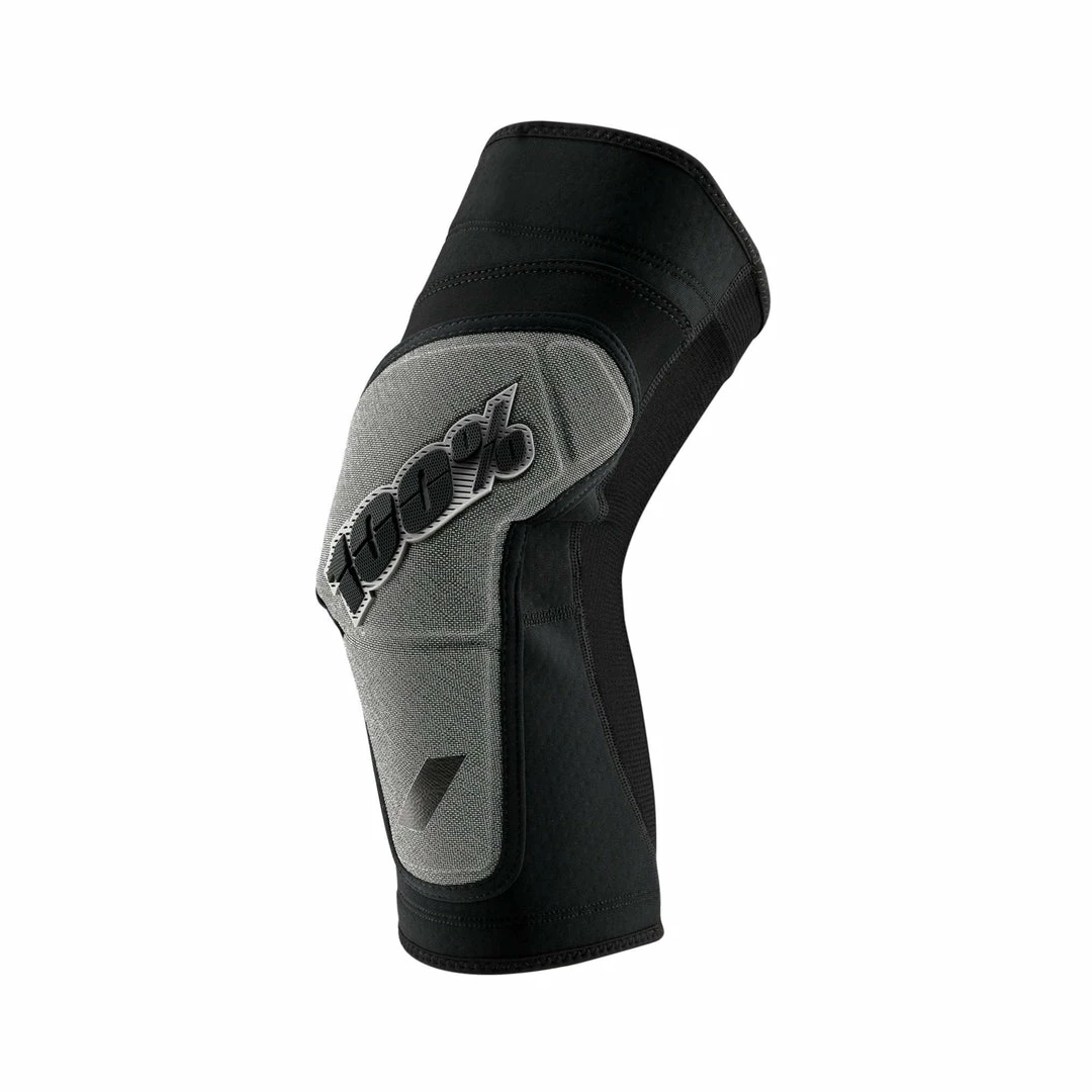 Apparel 100% Ridecamp Knee Guards Black & Grey 1 Apparel 100% Ridecamp Knee Guards Black & Grey