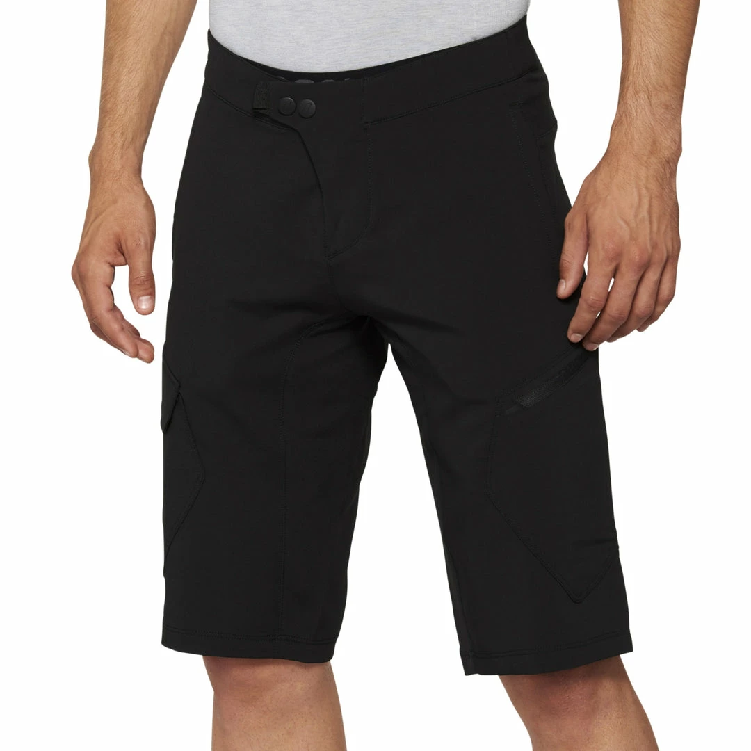 100% Ridecamp Men's Shorts Black 1 100% Ridecamp Men's Shorts Black