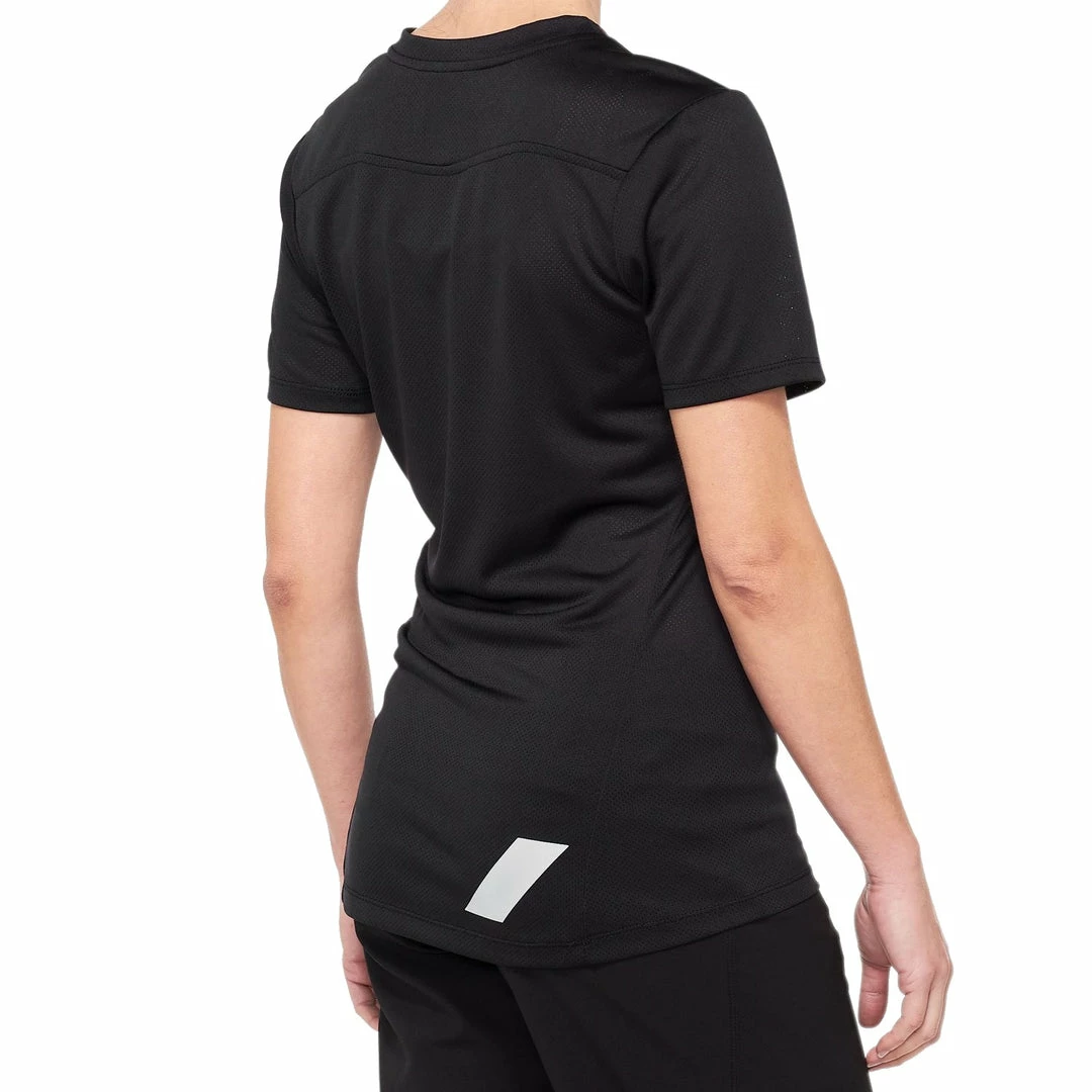 Apparel 100% Ridecamp Women's Jersey Black & Grey 2 Apparel 100% Ridecamp Women's Jersey Black & Grey