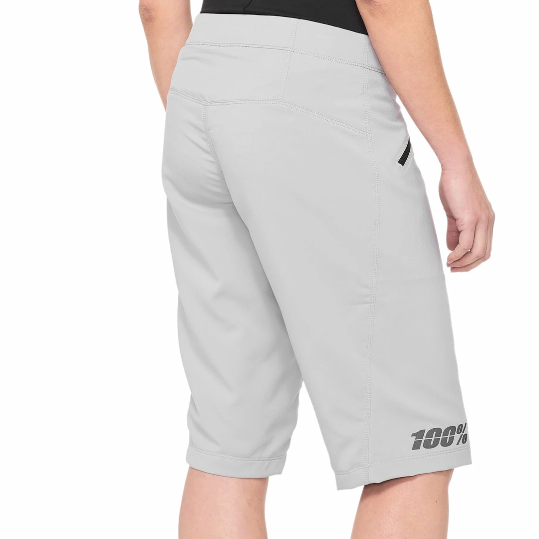 100% Ridecamp Women's Shorts Grey 2 100% Ridecamp Women's Shorts Grey