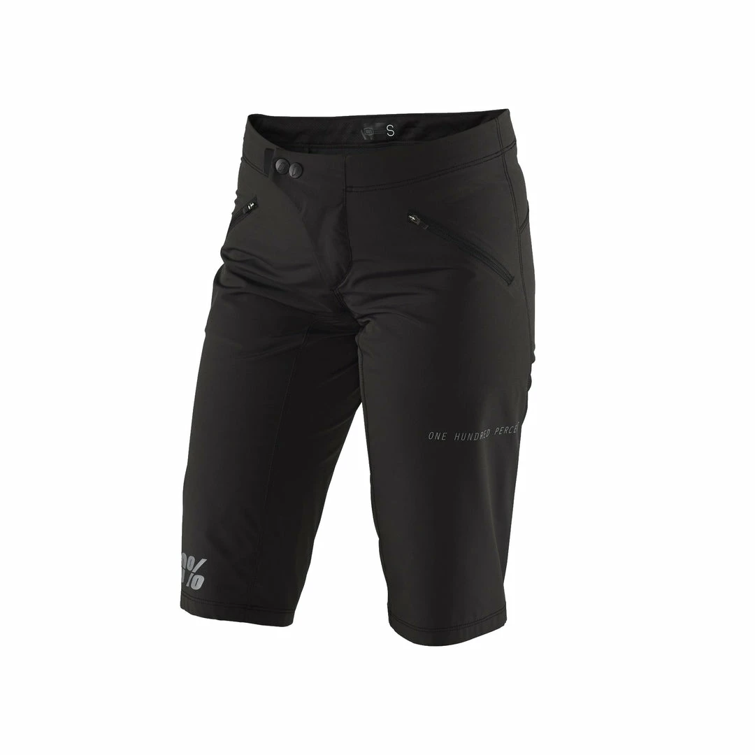 100% Ridecamp Women's Shorts Black 1 100% Ridecamp Women's Shorts Black