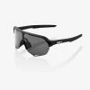 100% S2 Sunglasses Black With Smoke Lens Apparel