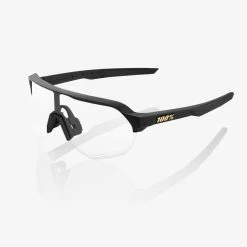 100% S2 Sunglasses Matte Black With Soft Gold Lens 7 100% S2 Sunglasses Matte Black With Soft Gold Lens