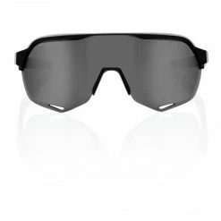 Apparel 100% S2 Sunglasses Soft Tact Black With Smoke Lens