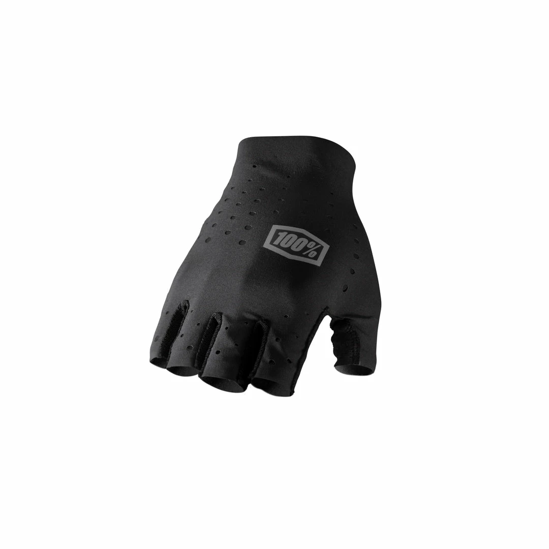 100% Sling Short Finger Gloves Black 1 100% Sling Short Finger Gloves Black