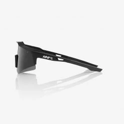 100% Speedcraft XS Sunglasses Soft Tact Black With Smoke Lens 6 100% Speedcraft XS Sunglasses Soft Tact Black With Smoke Lens