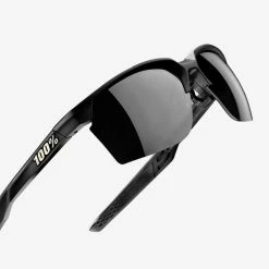 Apparel 100% Sportcoupe Sunglasses Black With Smoke Lens