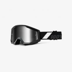 100% Strata Goggles Goliath With Silver Mirror Lens