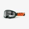 100% Strata Goggles Huntsitan With Clear Lens Apparel