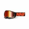 100% Accuri 2 Goggle Geospace With Red Mirror Lens Apparel