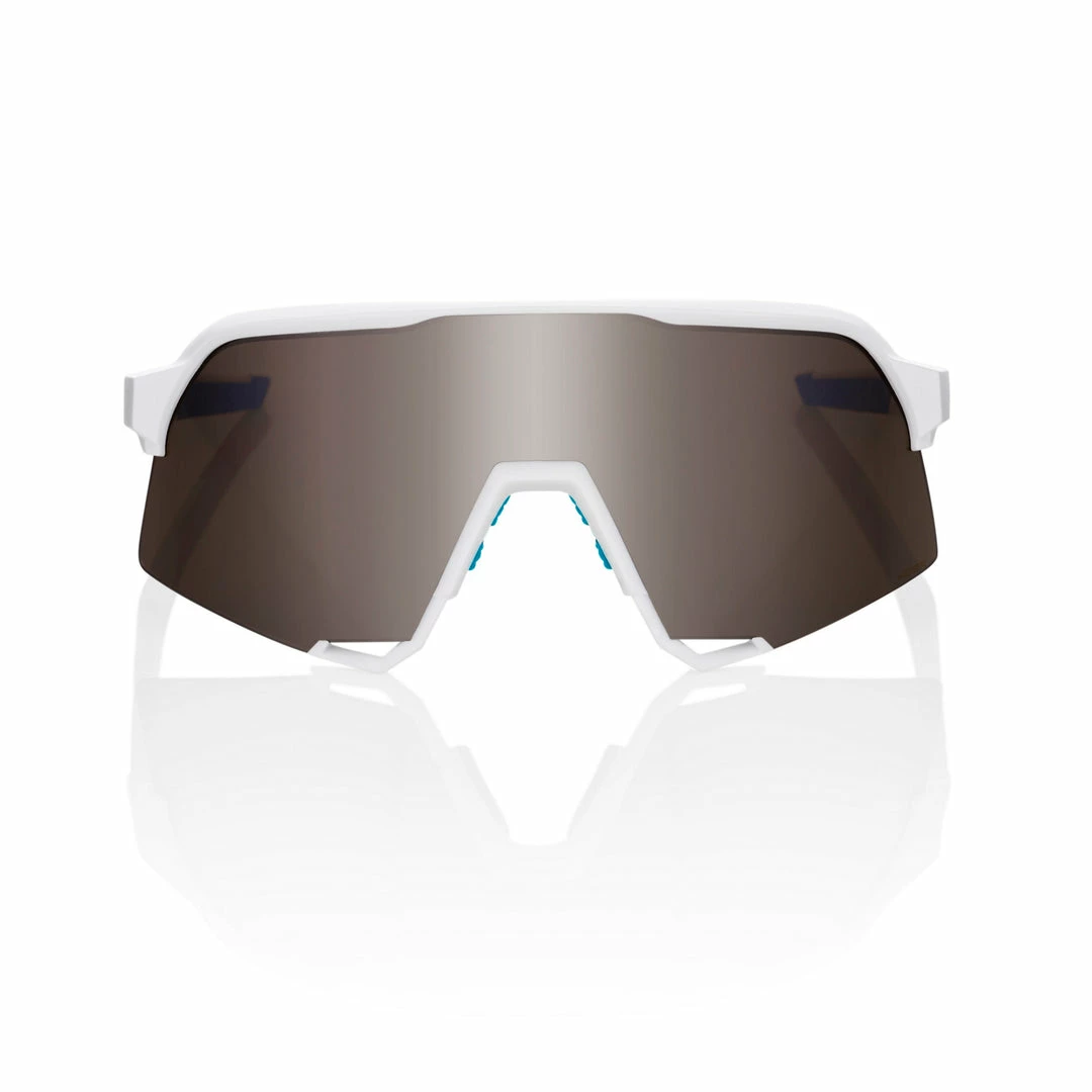 Apparel 100% Sunglasses S3 BORA-Hansgrohe Team White With HiPER Silver Lens 2 Apparel 100% Sunglasses S3 BORA-Hansgrohe Team White With HiPER Silver Lens