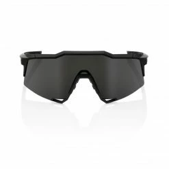 100% Sunglasses Speedcraft Soft Tact Black With Smoke Lens