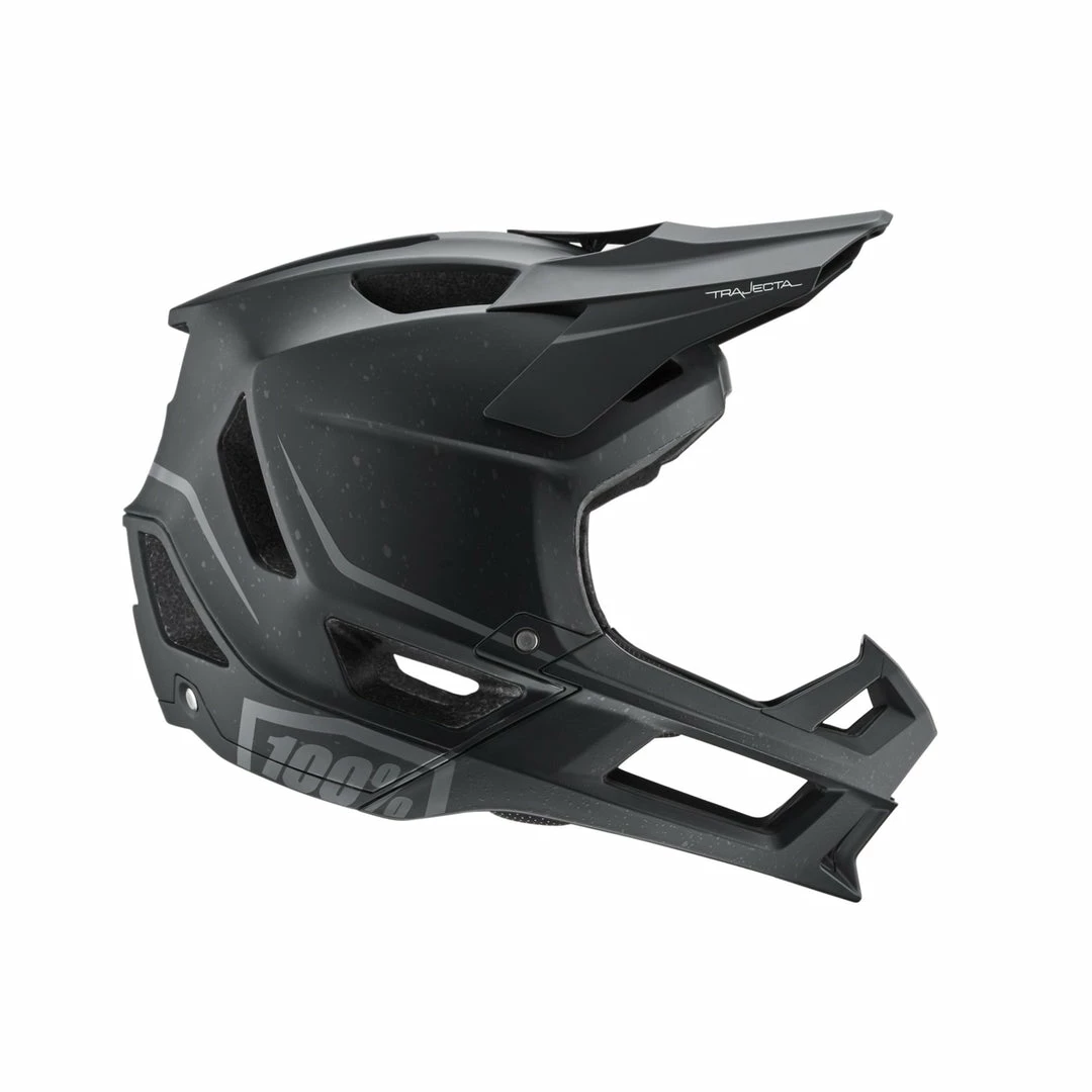 100% Trajecta Enduro Helmet Black 1 100% Trajecta Enduro Helmet Black