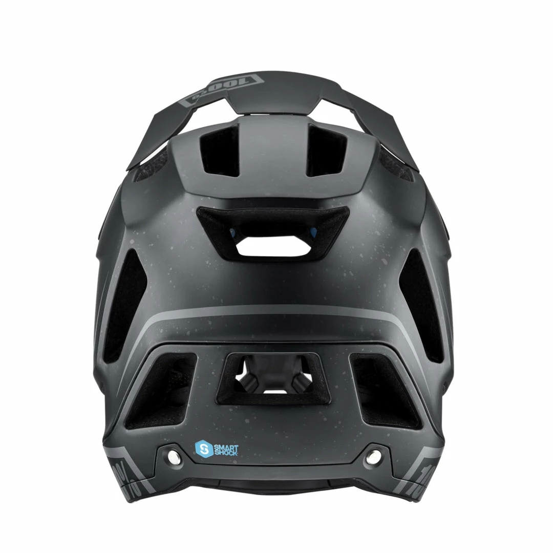 100% Trajecta Enduro Helmet Black 4 100% Trajecta Enduro Helmet Black