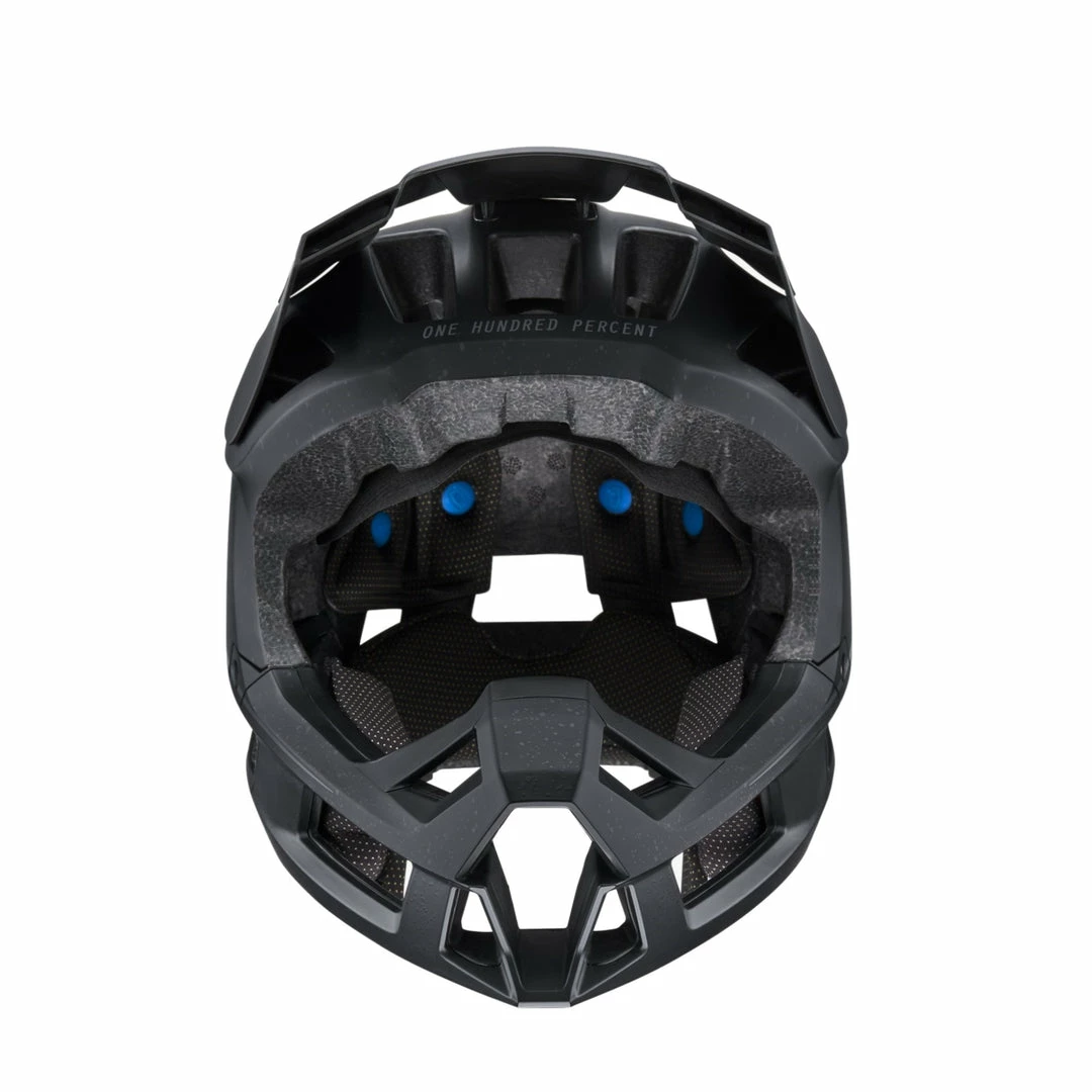 100% Trajecta Enduro Helmet Black 2 100% Trajecta Enduro Helmet Black