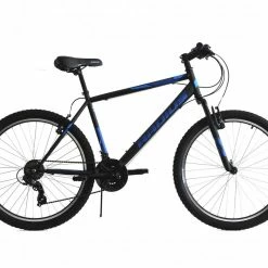 99bikes.co.nz Radius Targa ST Recreational Bike Matt Black/Blue/Light Blue