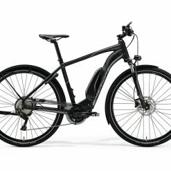 99bikes.co.nz Merida Espresso Urban 600EQ Electric Hybrid Bike Matt Black/Anthracite (2018)