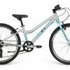 Bikes Apollo Neo 24" Kids Bike 7-Speed Alloy/Sky Blue/Charcoal