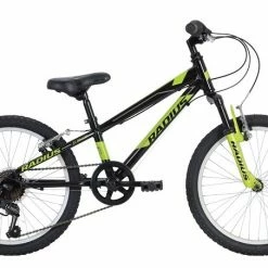Radius Trailraiser AL 20" Kids Bike Gloss Black/Lime Bikes