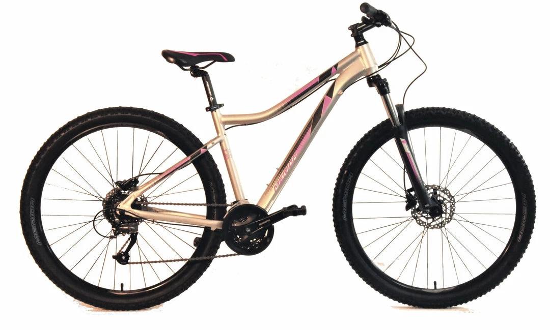 99bikes.co.nz Merida Juliet 40D Women's Hardtail Mountain Bike Titanium/Pink (2019) 1 99bikes.co.nz Merida Juliet 40D Women's Hardtail Mountain Bike Titanium/Pink (2019)