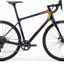 99bikes.co.nz Merida Silex 6000 Adventure Road Bike Dark Blue/Orange (2019)