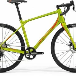 99bikes.co.nz Merida Silex 300 Adventure Road Bike Matt Olive/Red (2019)