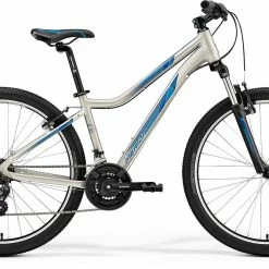 99bikes.co.nz Merida Juliet 6.10V Women's Recreational Bike Titanium/Blue (2019)