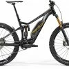 99bikes.co.nz Merida EOne Sixty 900E Electric Mountain Bike Black/Gold (2019)
