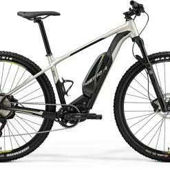 99bikes.co.nz Merida EBig Seven 600 Electric Mountain Bike Titanium/Black (2019)