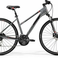 Merida Crossway 100 Ladies Hybrid Bike Silver (2019)