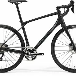99bikes.co.nz Merida Silex 400 Adventure Road Bike Matt Black/Silver (2019)