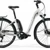 99bikes.co.nz Merida Espresso City 300 EQ Electric Hybrid Bike White/Silver (2019)