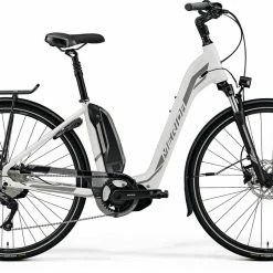 99bikes.co.nz Merida Espresso City 300 EQ Electric Hybrid Bike White/Silver (2019)