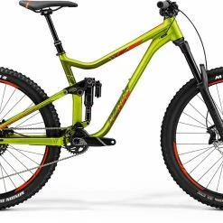 99bikes.co.nz Merida One Sixty 600 All-Mountain Bike Green/Red (2019)