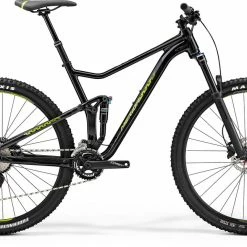 99bikes.co.nz Merida One Twenty 500 Trail Bike Black Green (2019)