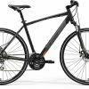 99bikes.co.nz Merida Crossway 20MD Hybrid Bike Black/Orange (2019)
