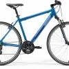 99bikes.co.nz Merida Crossway 10V Hybrid Bike Blue/Silver (2019)